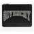 Givenchy Leather Basic Clutch With Embossed Logo Black