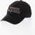 Alexander McQueen Cotton Twill Stacked Baseball Cap With Embossed Logo Black