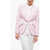 Alexander McQueen Wool Blazer With Shawl Lapel Pink
