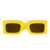 Alexander McQueen ALEXANDER MCQUEEN Sunglasses YELLOW