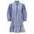 Ganni Ganni Striped Shirt Dress BLUE