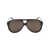 Gucci GUCCI Sunglasses BLACK BLACK BROWN