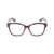 Gucci GUCCI Eyeglasses RED RED TRANSPARENT