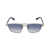 Lanvin LANVIN Sunglasses SILVER/GRADIENT BLUE