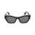 Lanvin LANVIN Sunglasses BLACK/CRYSTAL