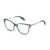 Furla Furla Eyeglasses GREEN TRANSPARENT GLOSSY