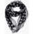 Alexander McQueen All-Over Skulls Printed Biker Foulard Black