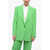 THE ANDAMANE Oversized Guia Blazer With Welt Pockets Green