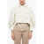 Alexander McQueen Vintage Effect Denim Jacket With Wide Sleeves White
