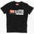 Diesel Red Tag Solid Color Tmagi Crew-Neck T-Shirt With Printed Log Black