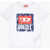 Diesel Red Tag Maxi Logo Printed Tgal Crew-Neck T-Shirt White