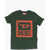 Diesel Red Tag Logo Printed Tnuf Crew-Neck T-Shirt Green
