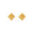 Versace VERSACE JELLYFISH MOSAIC EARRINGS GOLD