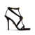 Versace Versace Gianni Ribbon 110Mm Sandals BLACK