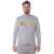 Moschino MOSCHINO SWIM SWEATSHIRT HOODIE GREY