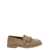 Doucal's Beige Loafers with Fringe and Buckle in Suede Man BEIGE