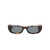Off-White OFF-WHITE Fillmore rectangle-frame sunglasses HAVANA DARK GREY
