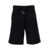 Off-White Black Bermuda Shorts with rear detail in Cotton Man BLACK