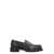 Off-White OFF-WHITE MILITARY LEATHER LOAFERS BLACK