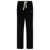 Palm Angels Palm Angels Corduroy Wide Trousers BLACK