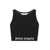 Palm Angels Palm Angels Technical Fabric Crop Top Black