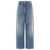 Palm Angels PALM ANGELS "Washed Logo" jeans BLUE