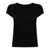 Rick Owens RICK OWENS seam-detail T-shirt BLACK