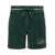 AUTRY Green Bermuda Shorts With Drawstring And Staple X Logo Detail In Jersey Man GREEN