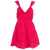 Liu Jo Ruffle mini dress Red