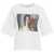 Kaos T-shirt with print and studs White