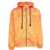 Disclaimer Zip jacket with hood Orange