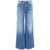 MOTHER MOTHER THE DITCHER ROLLER SNEAK JEANS BLUE