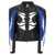 Vetements 'Tribal Leather Racing' jacket Multicolor