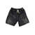 MM6 Maison Margiela Black denim shorts Black  