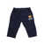 Moschino Blue trousers with logo Blue