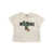 Moschino Cream colored t-shirt with pattern White