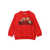 Moschino Red sweatshirt with print Red