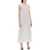 Alessandra Rich Sleeveless Maxi Dress In Polka WHITE BLACK