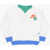 Nike Fleeced Cotton Blend Crew-Neck Sweatshirt White
