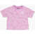 Converse All Star Chuck Taylor Floral Jacquard Crew-Neck T-Shirt Pink