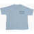 Converse All Star Logo Printed Crew-Neck T-Shirt Blue