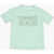 Converse All Star Loose Fit Crew-Neck T-Shirt With Printed Logo Green