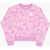 Converse All Star Chuck Taylor Jacquard Crew-Neck Sweatshirt Pink
