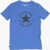 Converse All Star Chuck Taylor Logo Printed Crew-Neck T-Shirt Blue