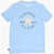 Converse All Star Chuck Taylor Maxi Logo Printed Crew-Neck T-Shirt Light Blue