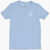 Nike Air Jordan Logo Embroidered Crew-Neck T-Shirt Blue