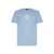 Versace Versace T-Shirts And Polos PASTEL BLUE + STAMPA