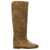 Via Roma 15 VIA ROMA 15 Suede boots with inlays BEIGE