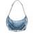 Givenchy GIVENCHY Voyou mini denim shoulder bag CLEAR BLUE