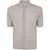 FILIPPO DE LAURENTIIS FILIPPO DE LAURENTIIS SHORT SLEEVES OVERSIZED SHIRT CLOTHING BROWN